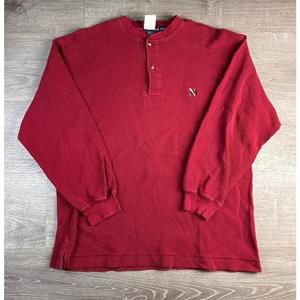 Vintage Nautica Thermal Long Sleeve Shirt